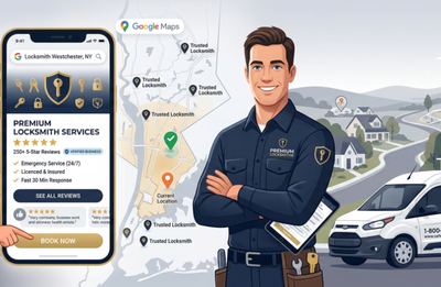 How to find a trusted locksmith on Google Maps in Westchester County