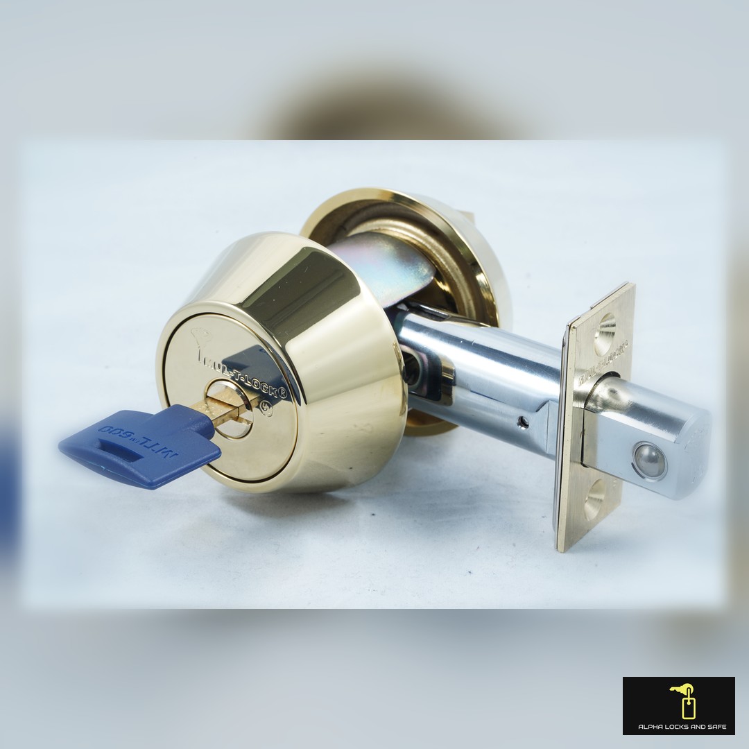 High security lock installation